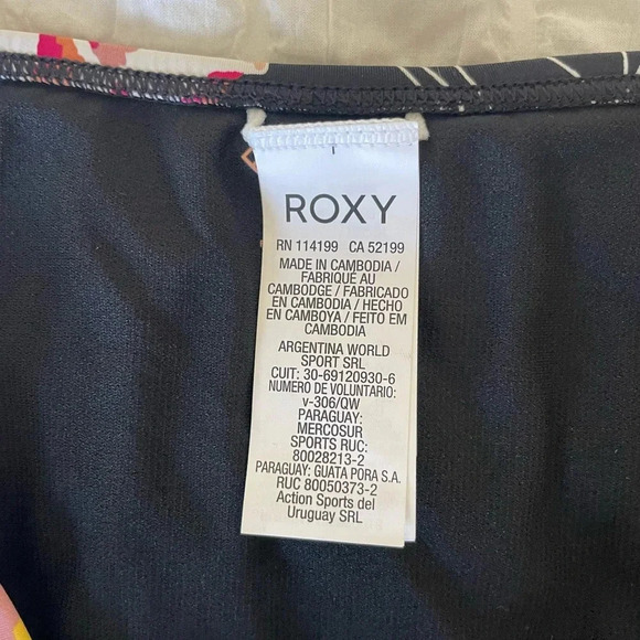 Roxy floral high rise bikini bottom - Picture 7 of 11